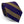 Load image into Gallery viewer, College Collection Stripes: Tie - Purple/Gold
