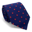 Load image into Gallery viewer, College Collection Dots: Tie - Navy/Red