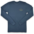 Load image into Gallery viewer, Good Boy: Long Sleeve T-Shirt - Yellow Lab on Steel Blue