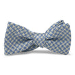 Load image into Gallery viewer, Gatsby Houndstooth: Bow Tie - Light Blue