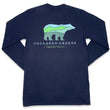 Load image into Gallery viewer, Mountain Bear: Long Sleeve T-Shirt - Navy
