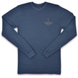 Load image into Gallery viewer, Southern Quail: Long Sleeve T-Shirt - Steel Blue