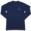Load image into Gallery viewer, Trout Flag: Long Sleeve T-Shirt - Navy
