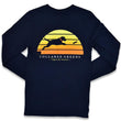 Load image into Gallery viewer, Dock Dog: Long Sleeve T-Shirt - Navy