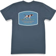 Load image into Gallery viewer, Pointer Surfer: Short Sleeve T-Shirt - Steel Blue
