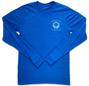 King Street Carriage: Long Sleeve T-Shirt - Harbor Blue