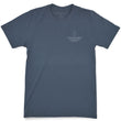 Load image into Gallery viewer, Charleston Rod & Reel: Short Sleeve T-Shirt - Steel Blue