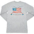 Load image into Gallery viewer, Charleston Rod & Reel: Long Sleeve T-Shirt - Gray