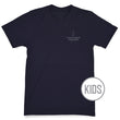 Load image into Gallery viewer, Charleston Blue Crab: Kid's Short Sleeve T-Shirt - Navy
