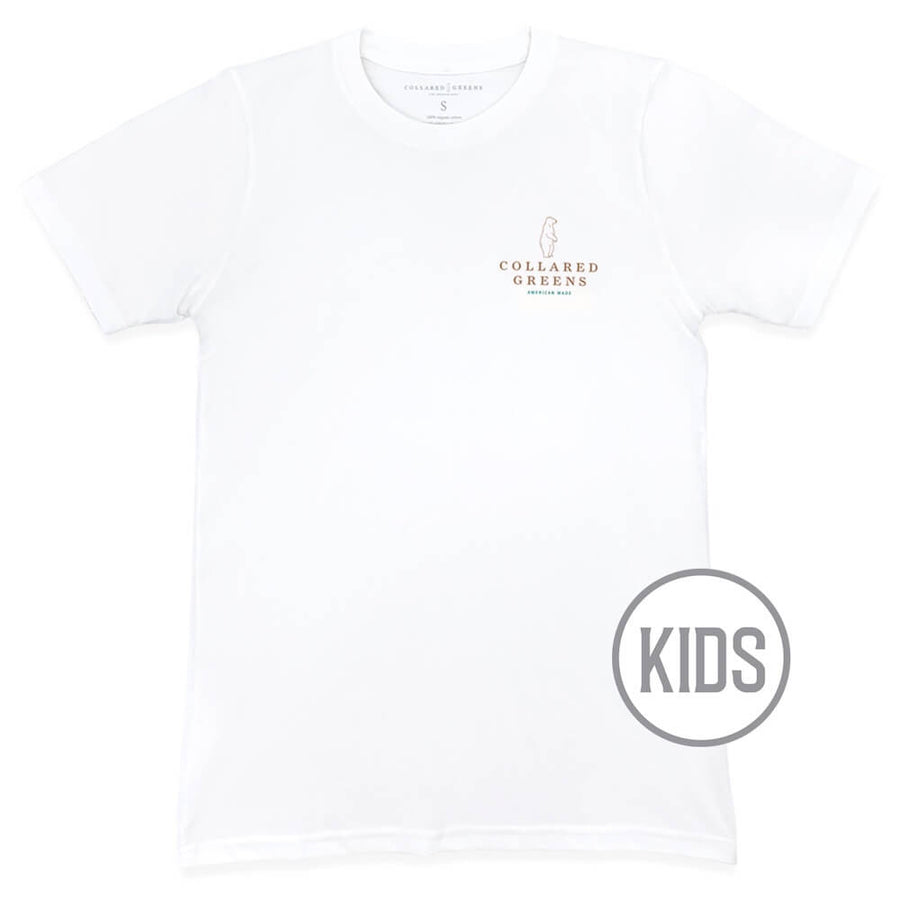 Rainbow Row: Kid's Short Sleeve T-Shirt - White