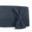 Load image into Gallery viewer, Pinpoint: Carolina Cotton Cummerbund Set - Black/White