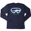 Load image into Gallery viewer, Season Pass: Long Sleeve T-Shirt - Navy