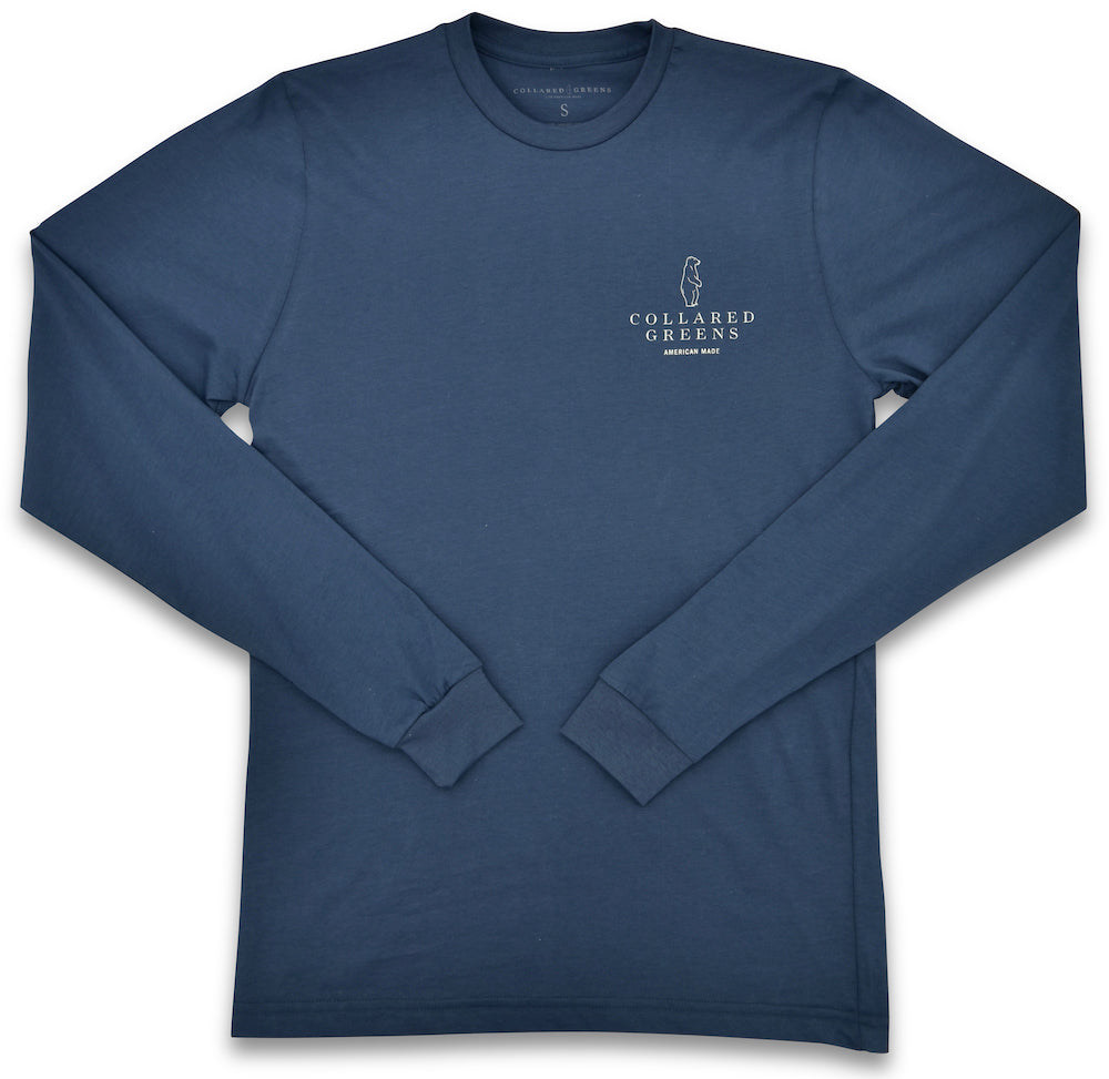 Field & Stream: Long Sleeve T-Shirt - Steel Blue – Collared Greens