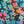 Load image into Gallery viewer, Pink Elephant: Cotton Pocket Square - Turquoise
