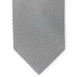 Load image into Gallery viewer, Circle Dot: Tie - Silver/Black