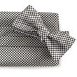 Load image into Gallery viewer, Check Formal: Cummerbund Set - Silver/White