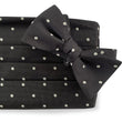 Load image into Gallery viewer, Circle Formal: Cummerbund Set - Black & White