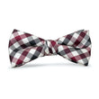 Load image into Gallery viewer, Collegiate Quad: Boys Bow Tie - Garnet/Black