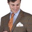 Load image into Gallery viewer, Bulldog Brawn: White Linen Pocket Square