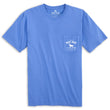 Load image into Gallery viewer, Hang Ten Hound: Pocket Short Sleeve T-Shirt - Azure