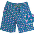 Load image into Gallery viewer, Pink Elephants: Swim Trunks - Blue