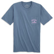 Load image into Gallery viewer, Hang Ten Hound: Pocket Short Sleeve T-Shirt - Slate/Pink
