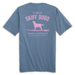 Load image into Gallery viewer, Hang Ten Hound: Pocket Short Sleeve T-Shirt - Slate/Pink