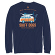 Load image into Gallery viewer, Summer Catch: Pocket Long Sleeve T-Shirt - Navy