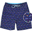 Load image into Gallery viewer, Let It Fly: Swim Trunks - Navy