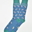 Load image into Gallery viewer, Trout & About: Socks - Blue
