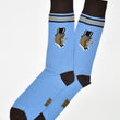Load image into Gallery viewer, High Roller Bear: Socks - Blue