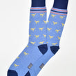 Load image into Gallery viewer, Lucky Labs: Socks - Blue/Yellow