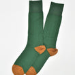 Load image into Gallery viewer, Pedigree Mid-Calf Solid: Socks - Green
