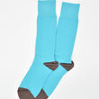 Load image into Gallery viewer, Pedigree Mid-Calf Solid: Socks - Turquoise