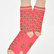Load image into Gallery viewer, Tortoise & Hare: Socks - Coral