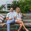 Load image into Gallery viewer, Welcome Ashore: Boxers - Light Blue
