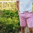 Load image into Gallery viewer, Pink Elephants: Swim Trunks - Pink