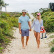 Load image into Gallery viewer, Staghorn Swim: Swim Trunks - Blue/Mint