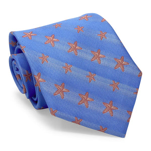 Starfish: Tie - Blue