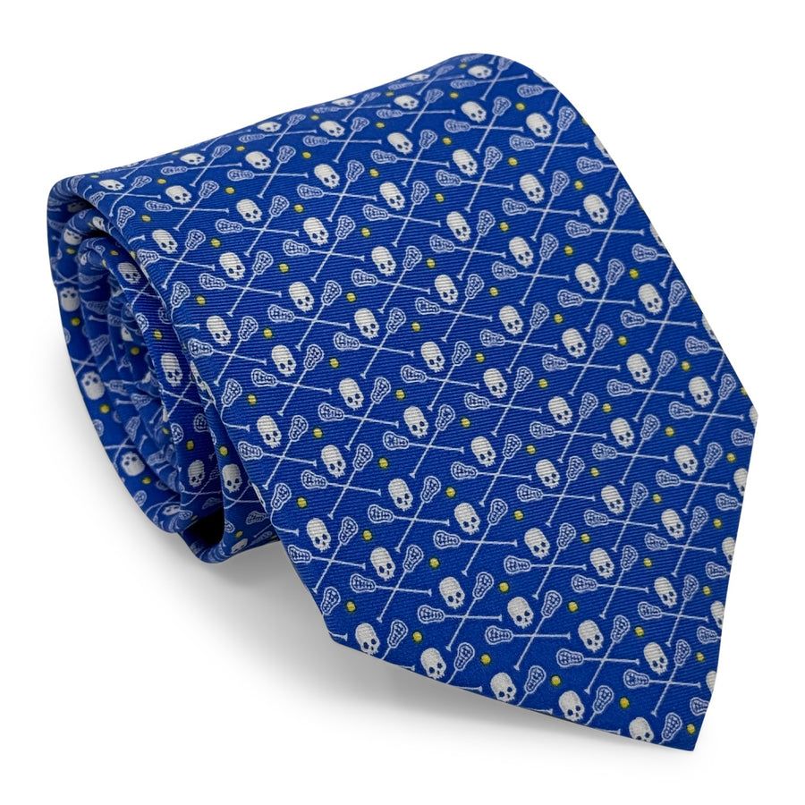 Lacrosse Bones: Tie - Blue