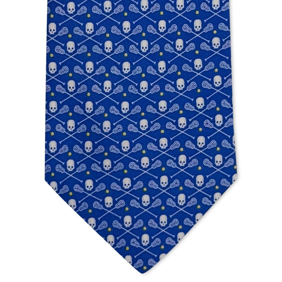 Lacrosse Bones: Tie - Blue