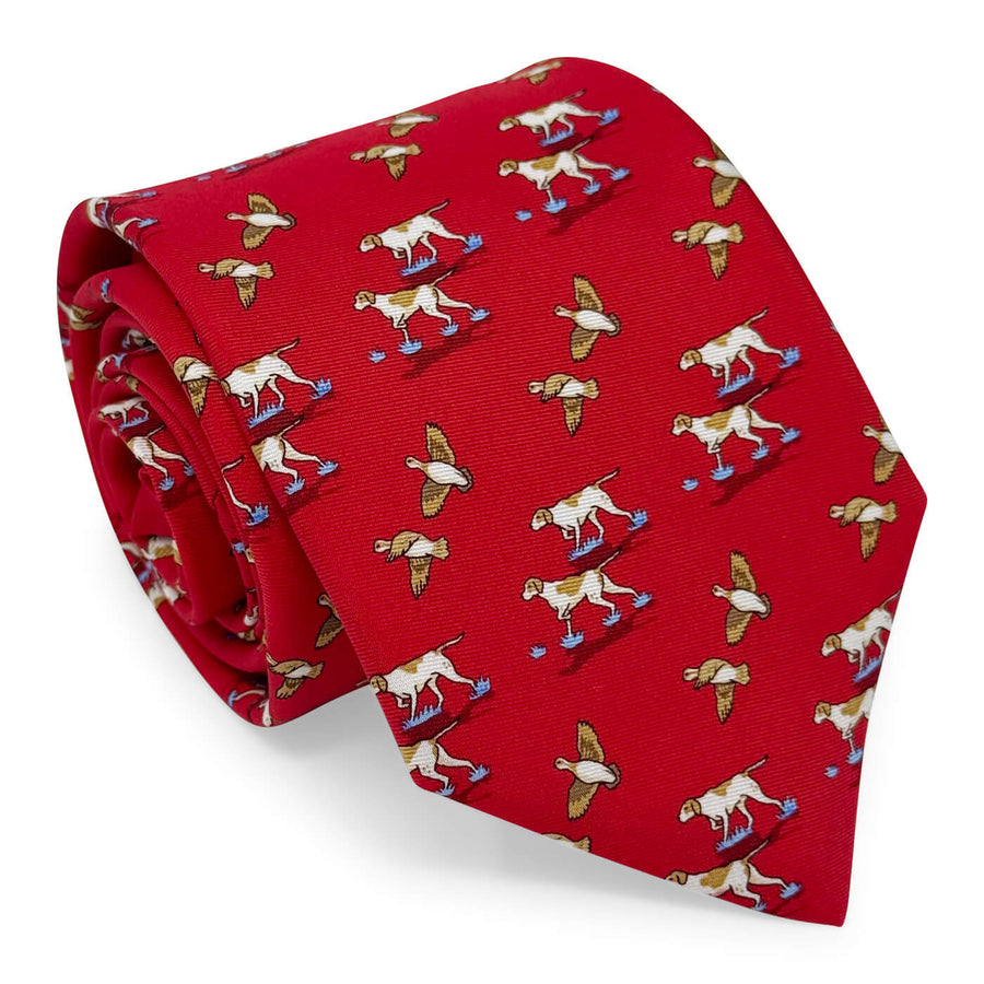 Quail Hunt: Tie - Red
