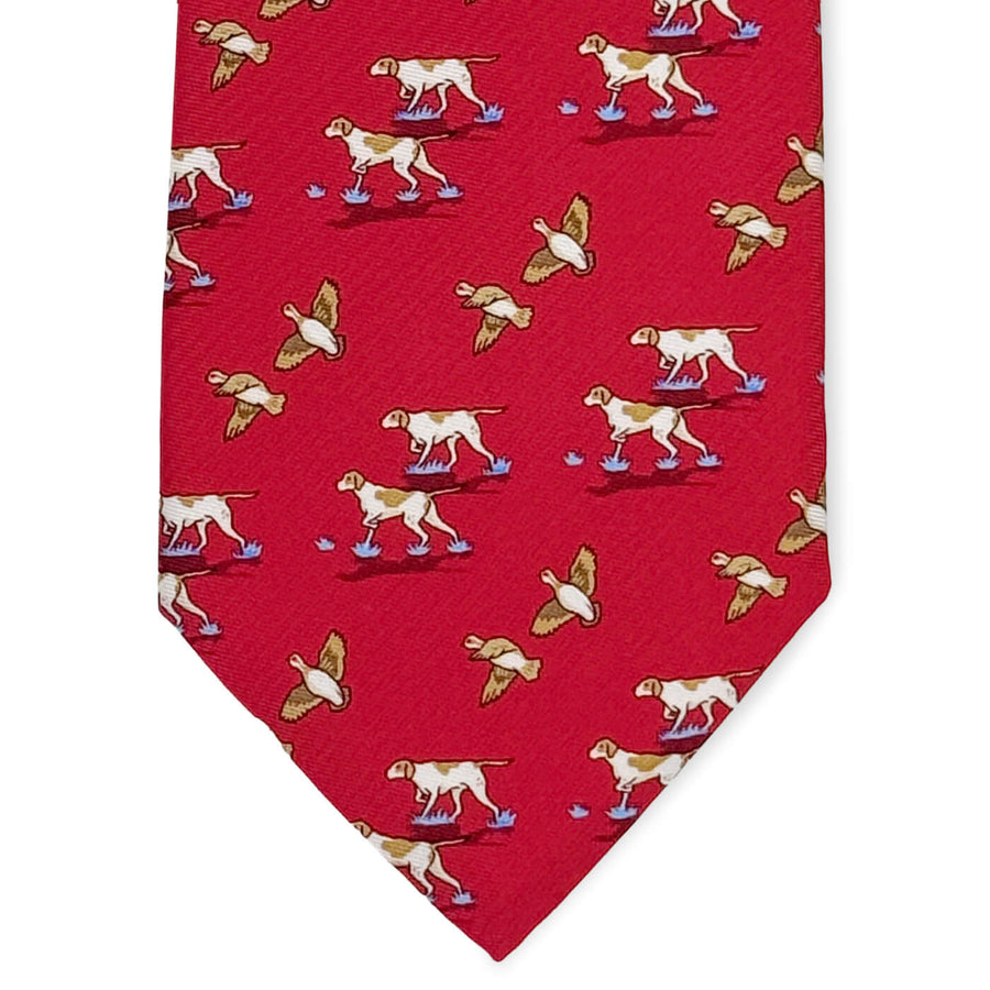 Quail Hunt: Tie - Red