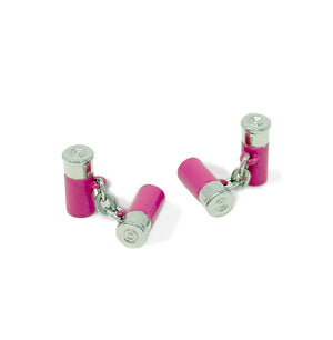 12 Gauge Cufflinks - Pink