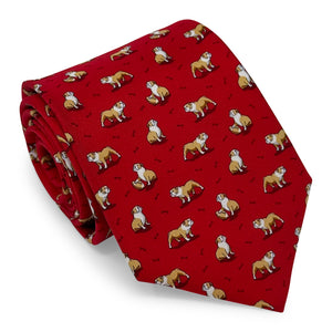 Bulldog Bonanza: Tie - Red