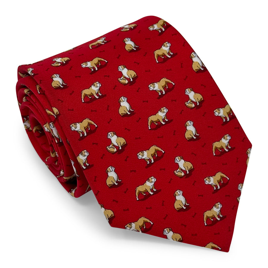 Bulldog Bonanza: Tie - Red