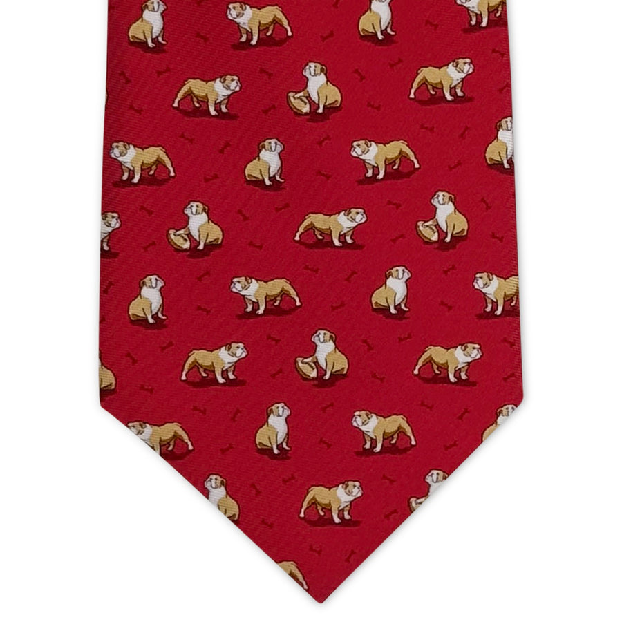 Bulldog Bonanza: Tie - Red
