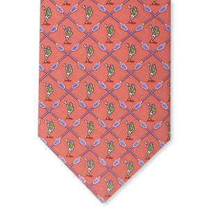 Lacrosse the Field: Tie - Coral