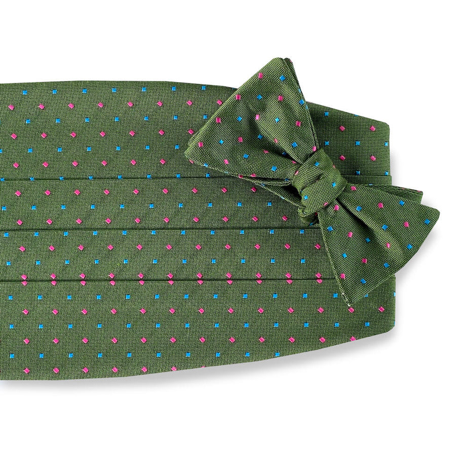 Wooly Neat: Cummerbund Set - Green