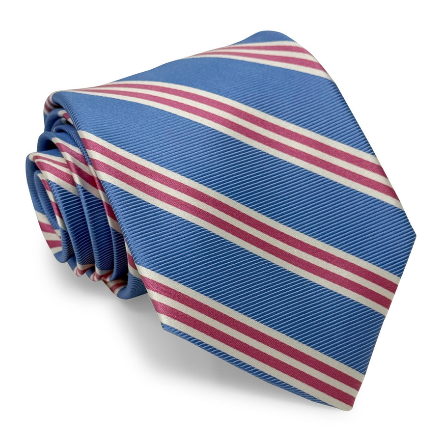 On Air Stripe: Tie - Blue/Pink